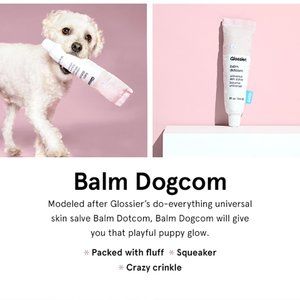 Glossier X BarkBox Bomb Dot Com